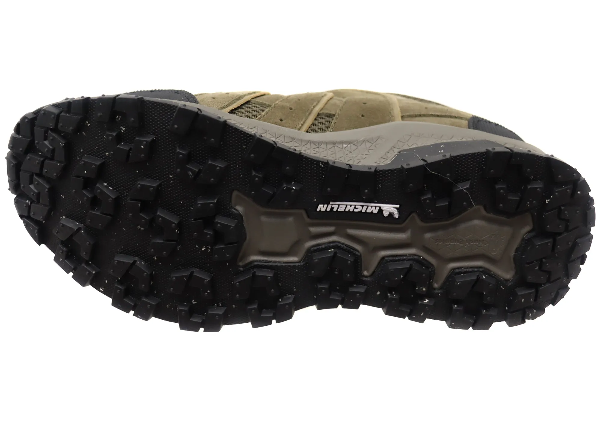Hush Puppies Kambara Damen Olive Bequeme Lederschnürschuhe Hush Puppies Schuhe