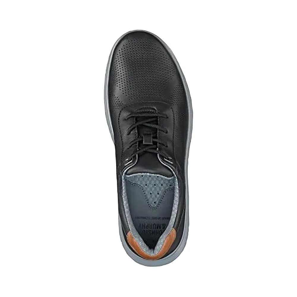 Johnston & Murphy Herren Activate U-Throat Schnürschuh in Schwarz