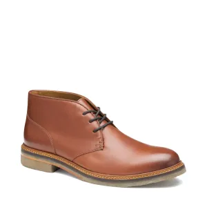 Johnston & Murphy Herren Calder Leder Chukka Stiefel in Mahagoni