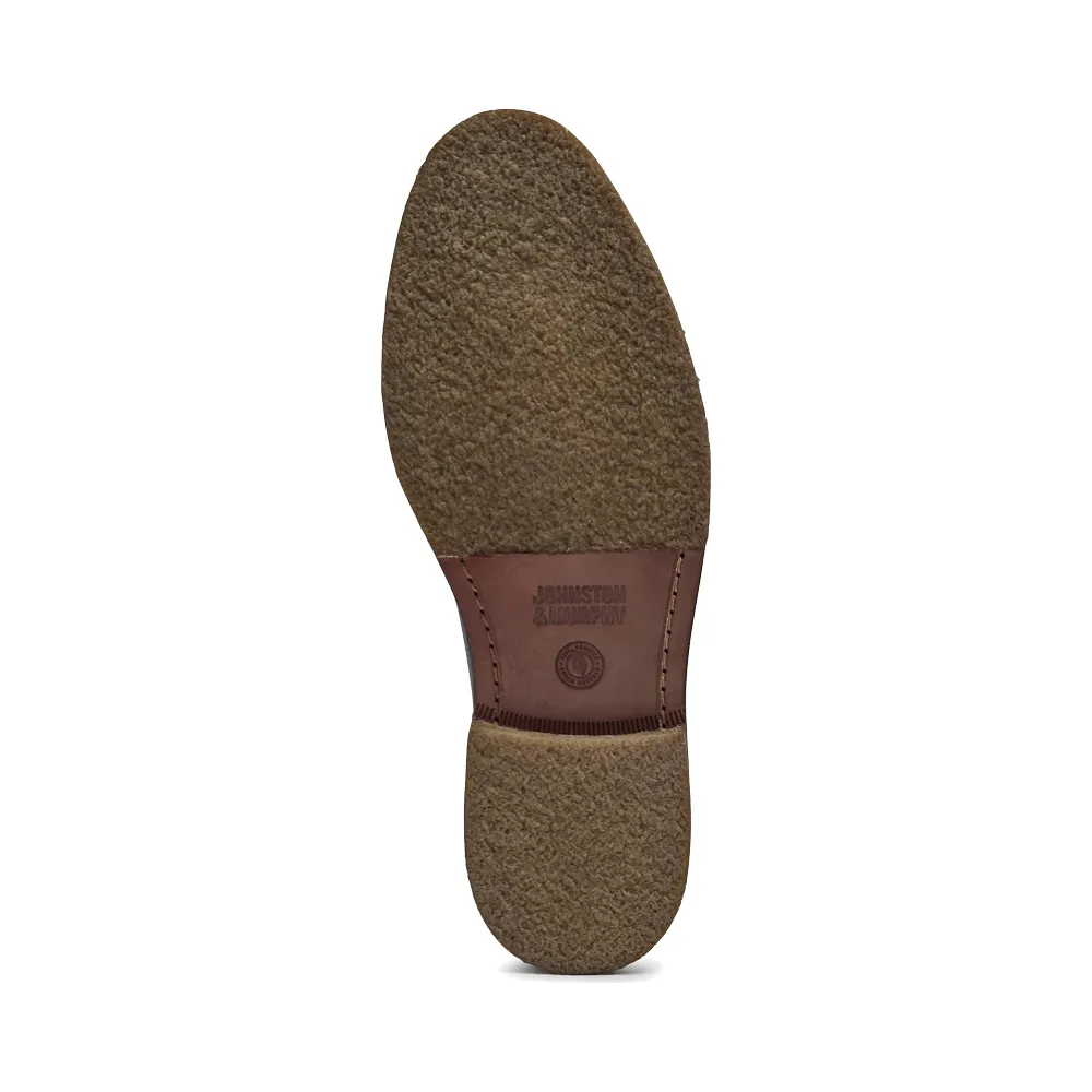 Johnston & Murphy Herren Calder Leder Chukka Stiefel in Mahagoni