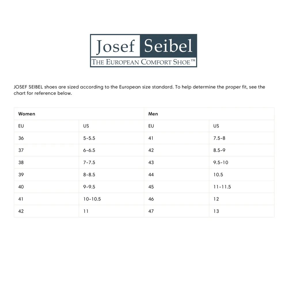 Josef Seibel Herren Stuart 02 Perforiertes Hemdsschuh in Granit