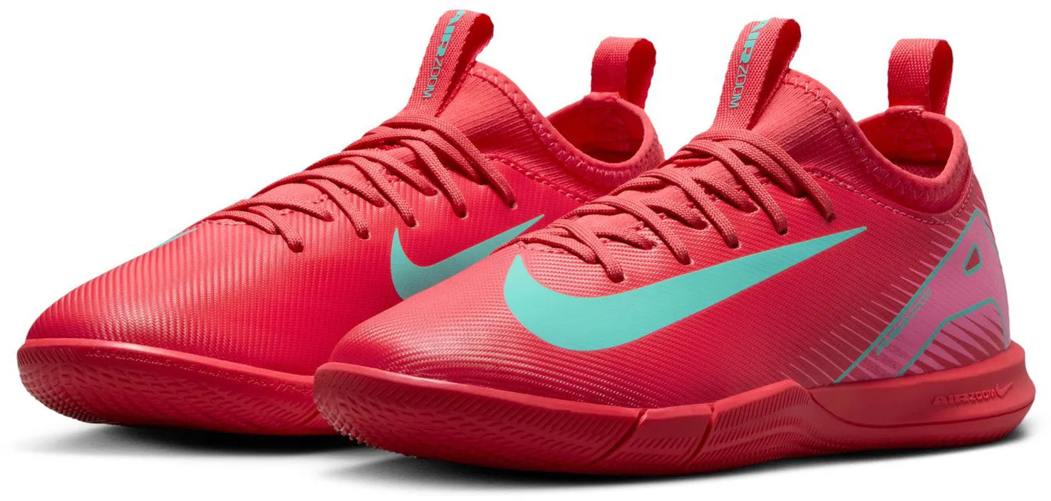 Jr. Mercurial Vapor 16 Academy Hallenfußballschuhe mit niedrigem Schaft für Junioren