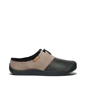 KEEN Herren Howser III Leder-Slipper in Tigeroptik/Flaschengrün