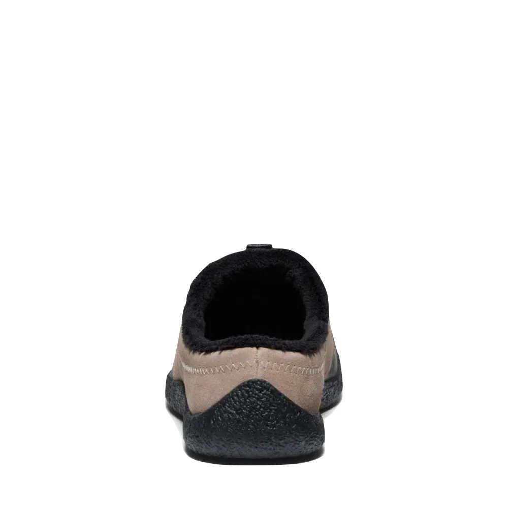 KEEN Herren Howser III Leder-Slipper in Tigeroptik/Flaschengrün