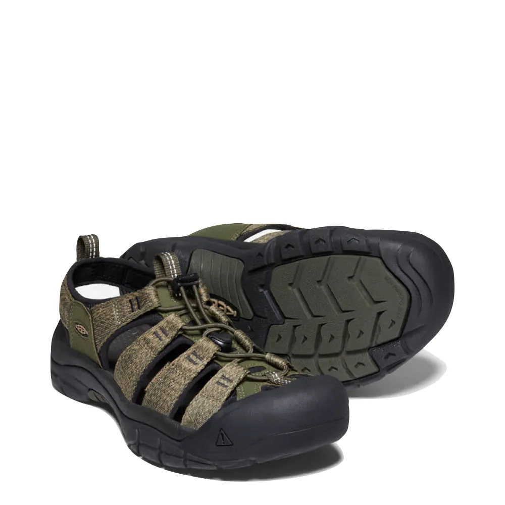 KEEN Herren Newport H2 wasserdichte Sandale in Waldnacht