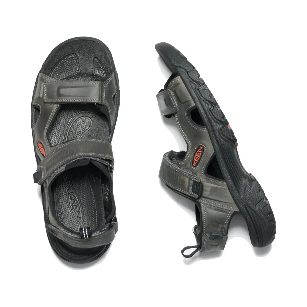 KEEN Herren Targhee III wasserdichte Sandale in Grau