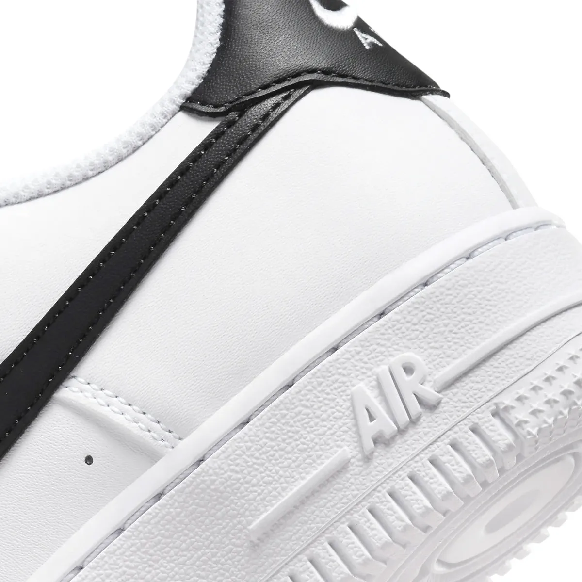 Kids Air Force 1 'Weiß Schwarz'