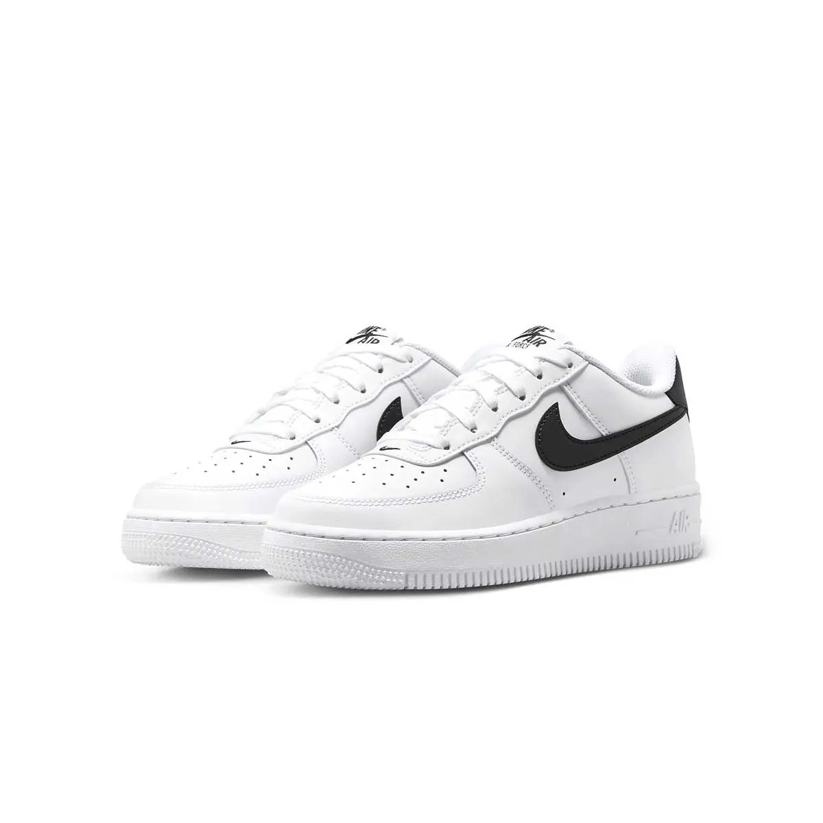 Kids Air Force 1 'Weiß Schwarz'
