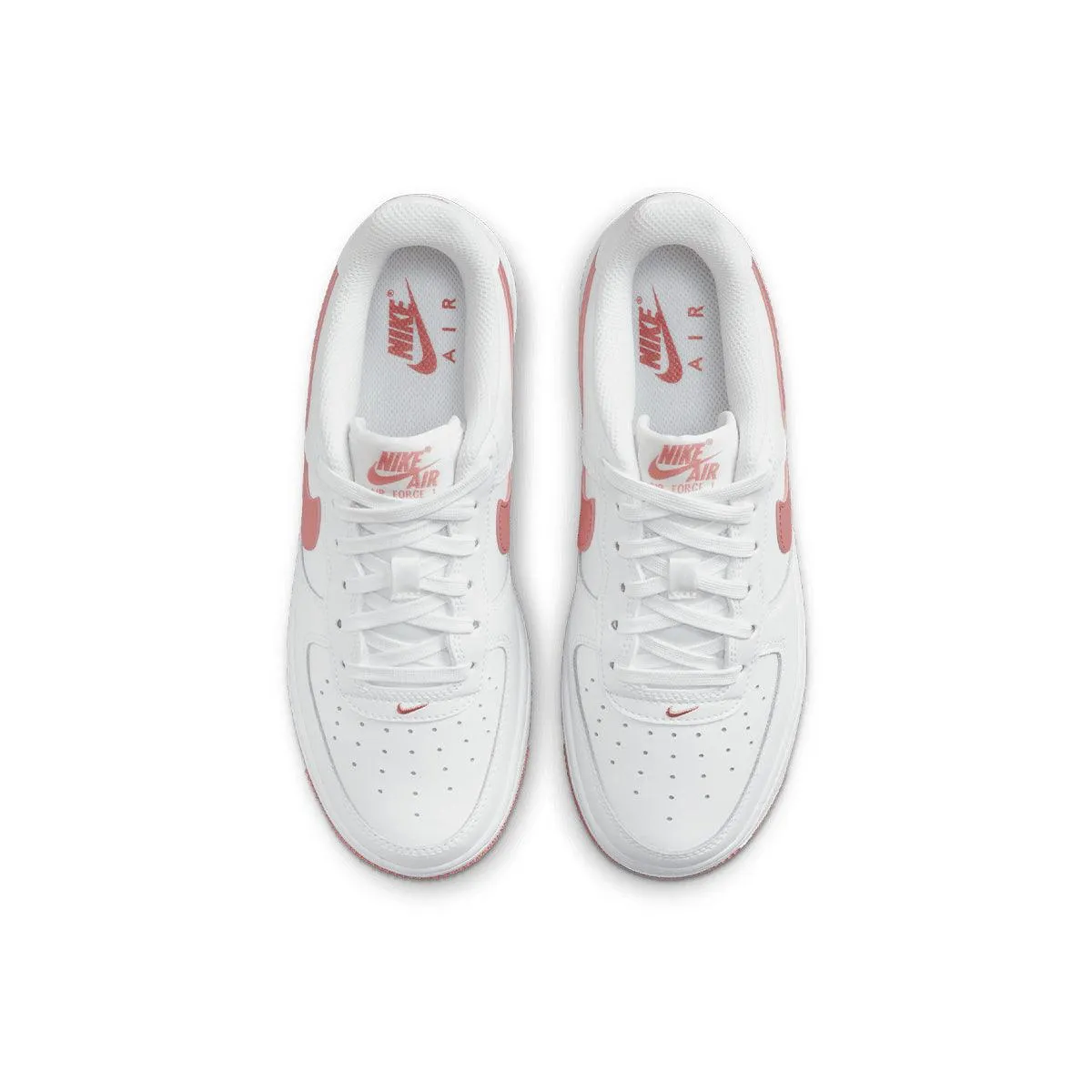 Kid's Air Force 1 'Weiß Rot Sternenstaub'