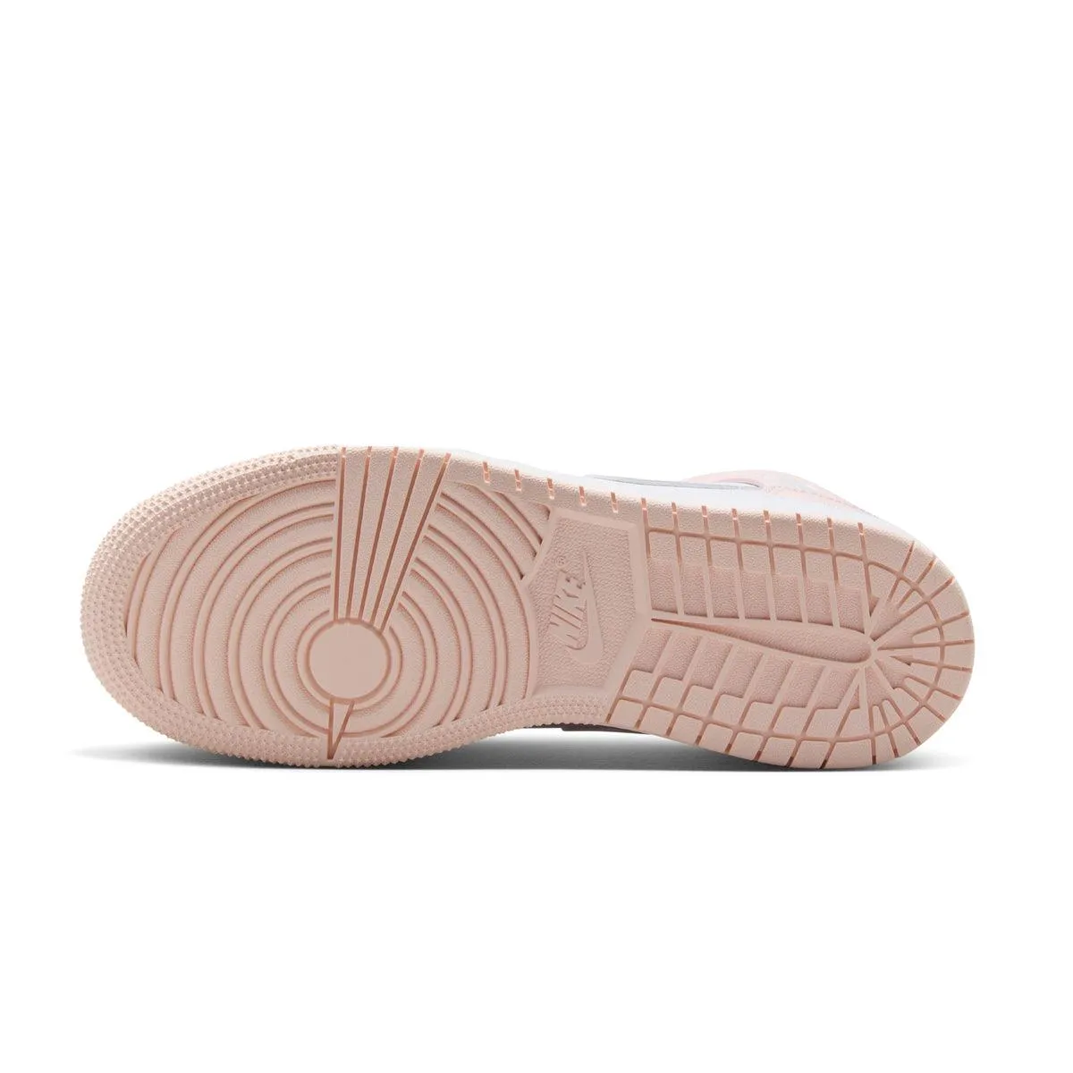 Kids Air Jordan 1 Mid 'Rosa Wäsche'