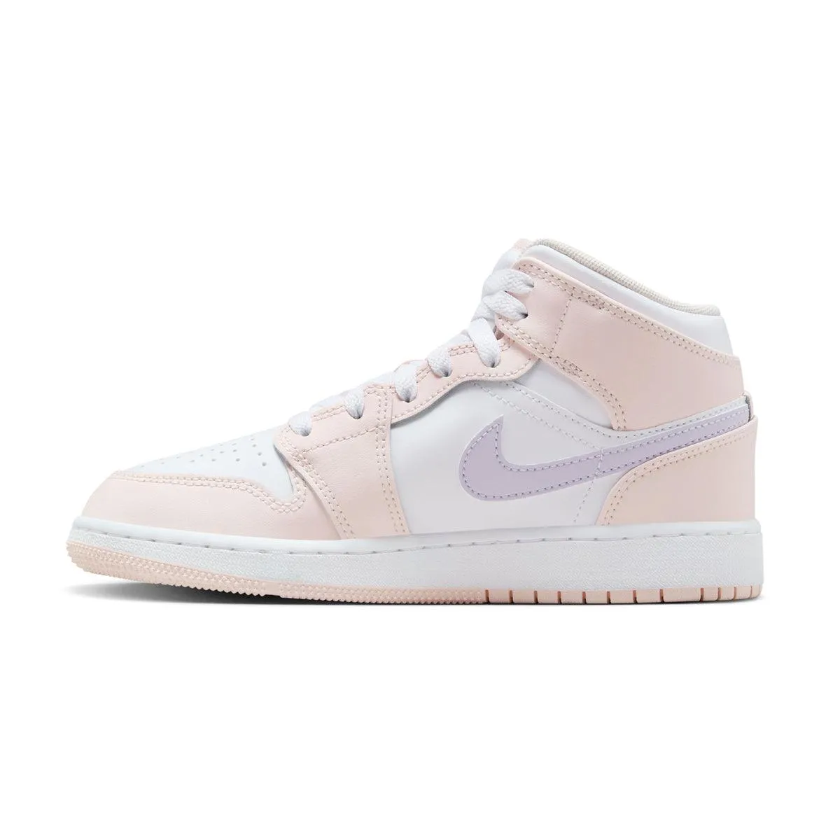 Kids Air Jordan 1 Mid 'Rosa Wäsche'