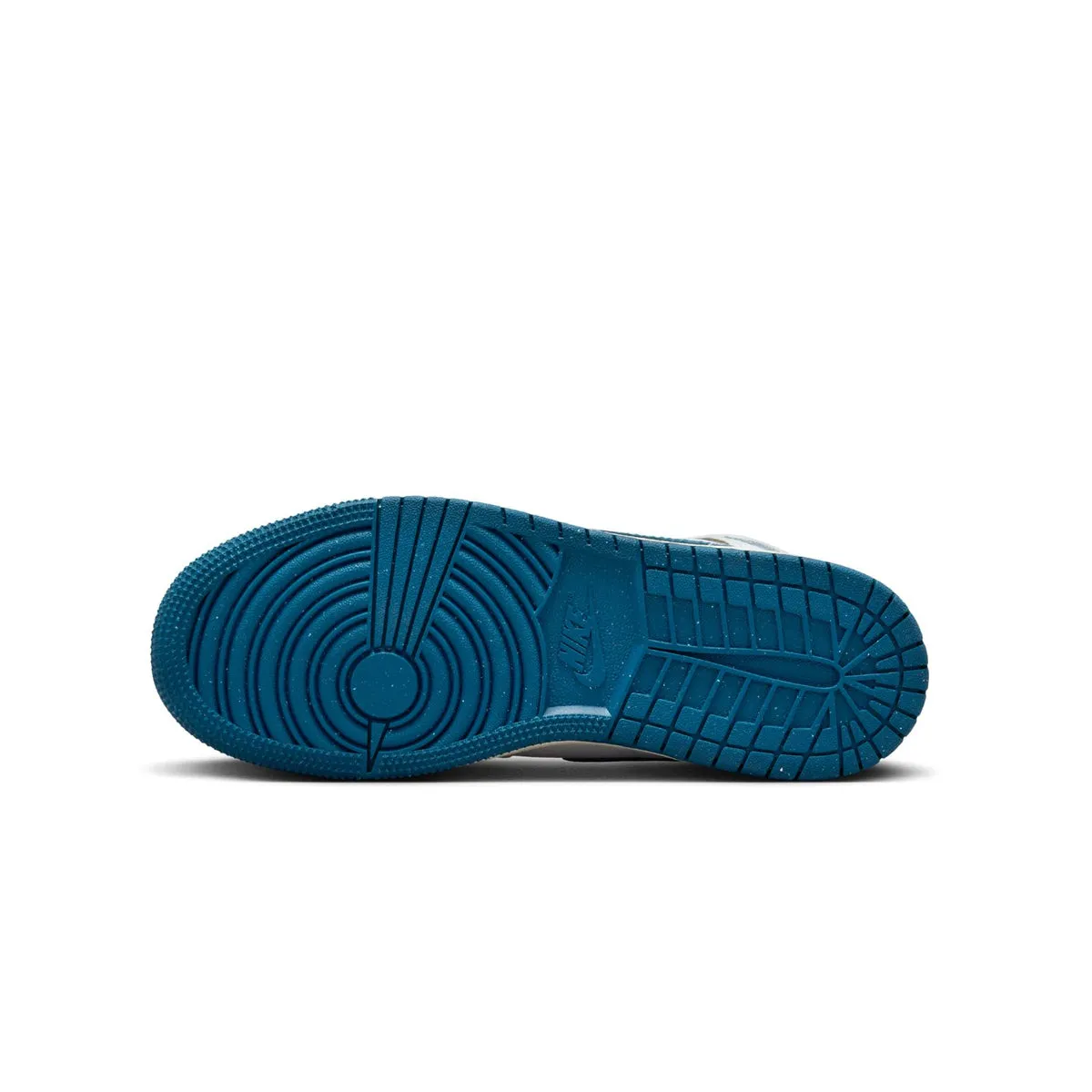 Kids Air Jordan 1 Mid 'Weiß Industrial Blau'