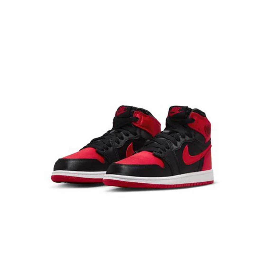 Air Jordan 1 Retro High OG 'Satin Bred' für Kinder