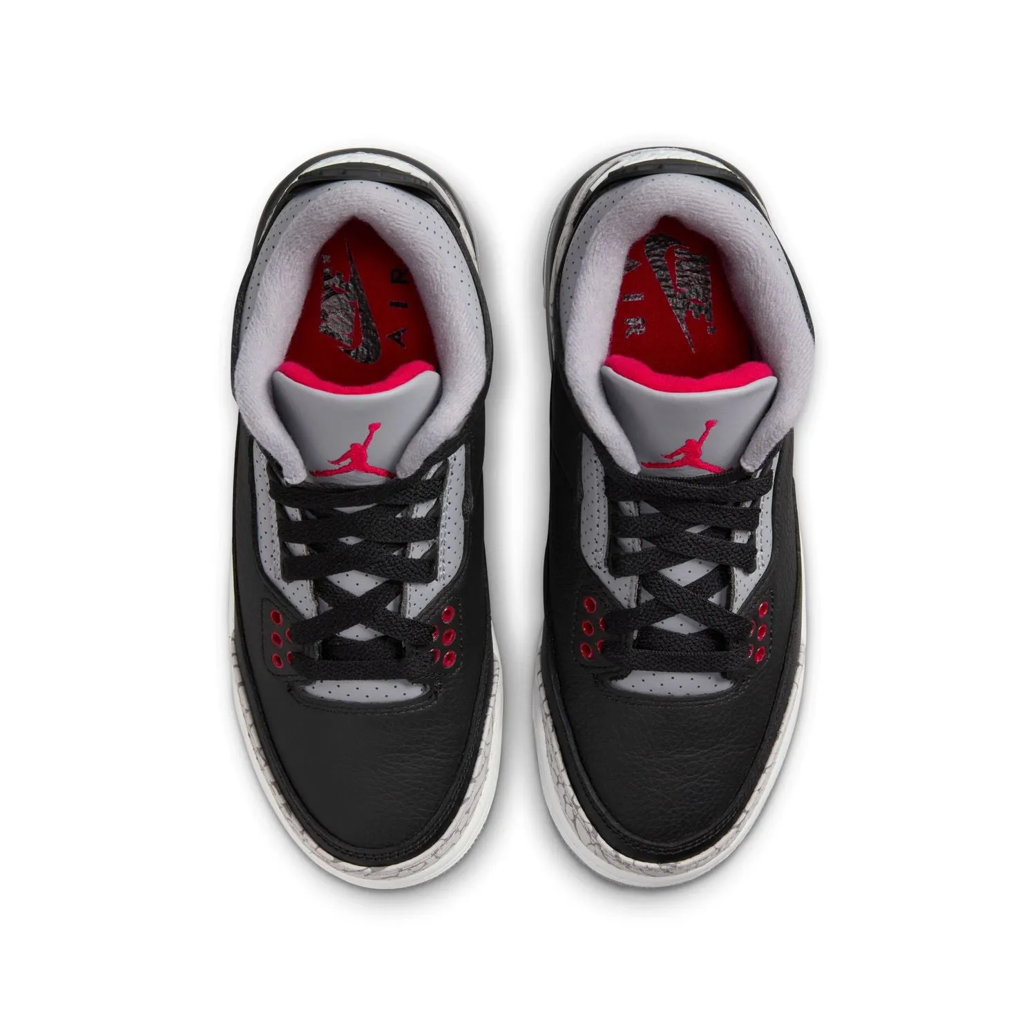 Kids Air Jordan 3 Retro 'Schwarzer Zement'
