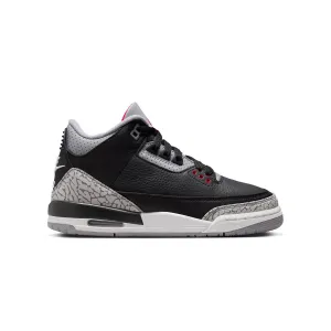 Kids Air Jordan 3 Retro 'Schwarzer Zement'