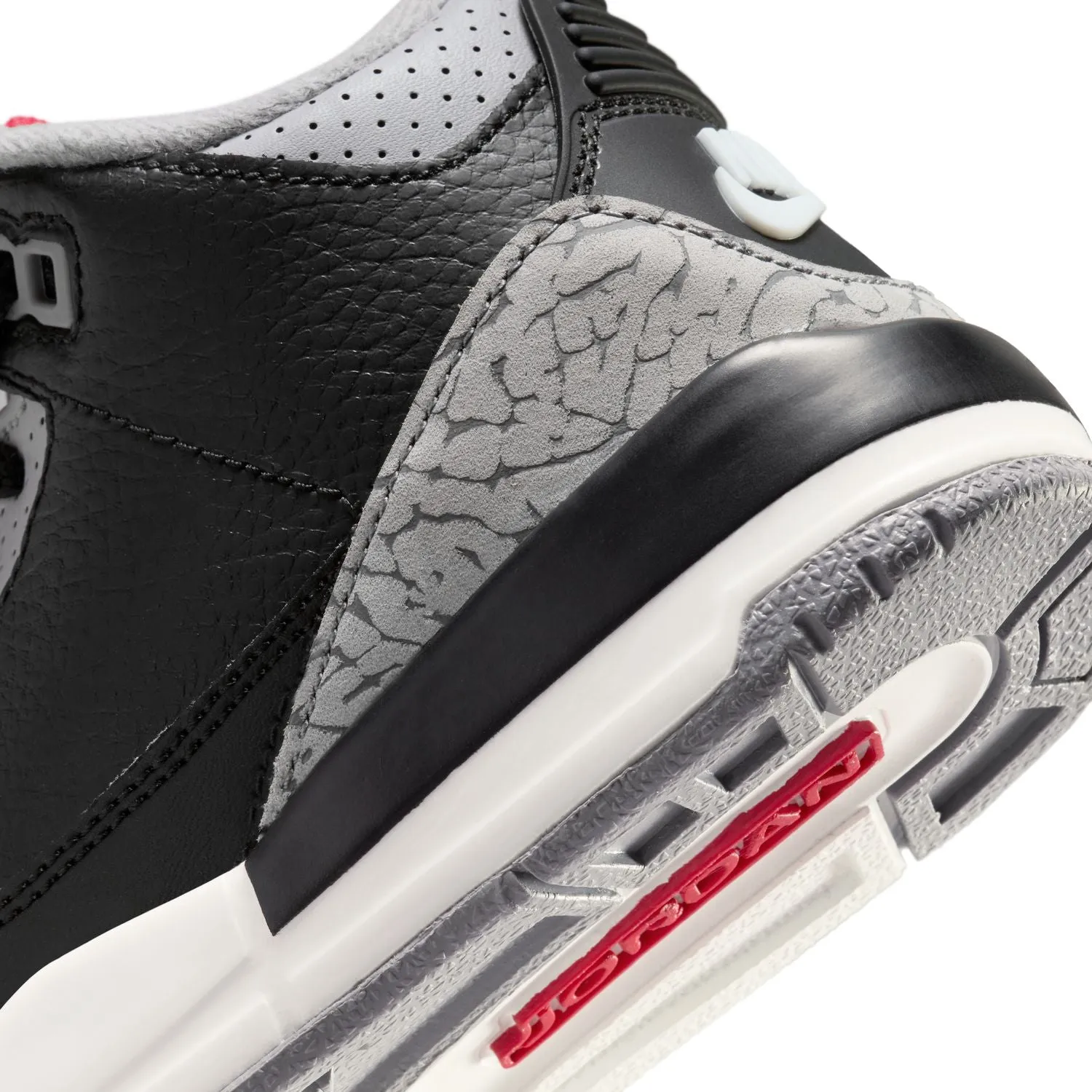Kids Air Jordan 3 Retro 'Schwarzer Zement'