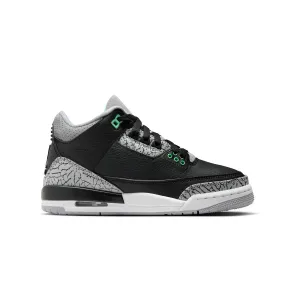 Kids Air Jordan 3 Retro 'Grünes Leuchten'