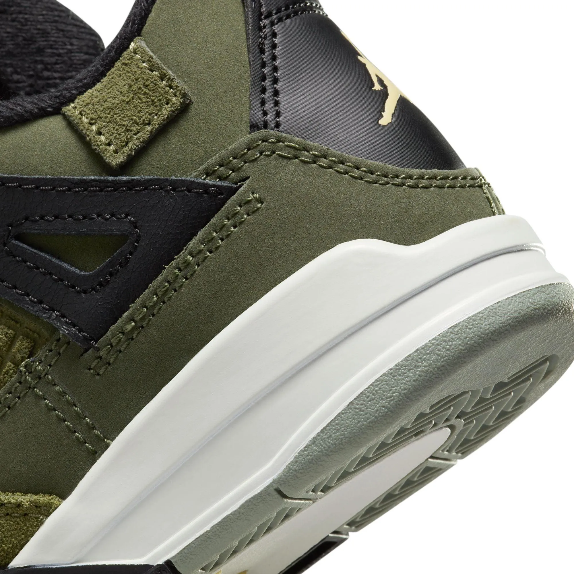 Kids' Air Jordan 4 Retro SE Craft 'Mittleres Oliv'
