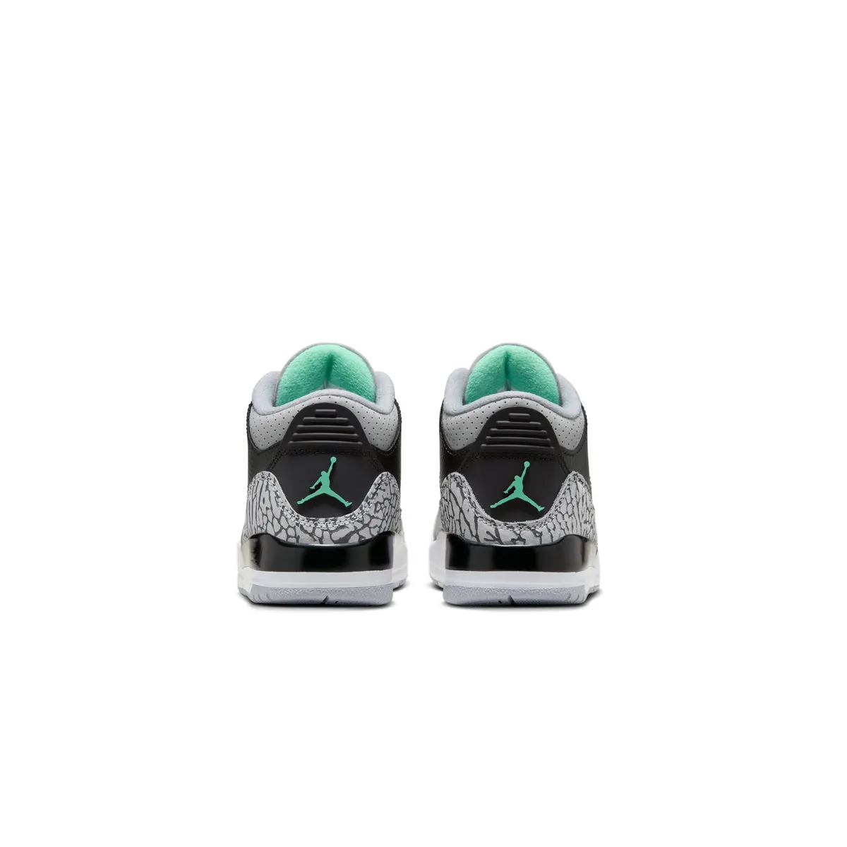 Kids Jordan 3 'Grünes Leuchten'