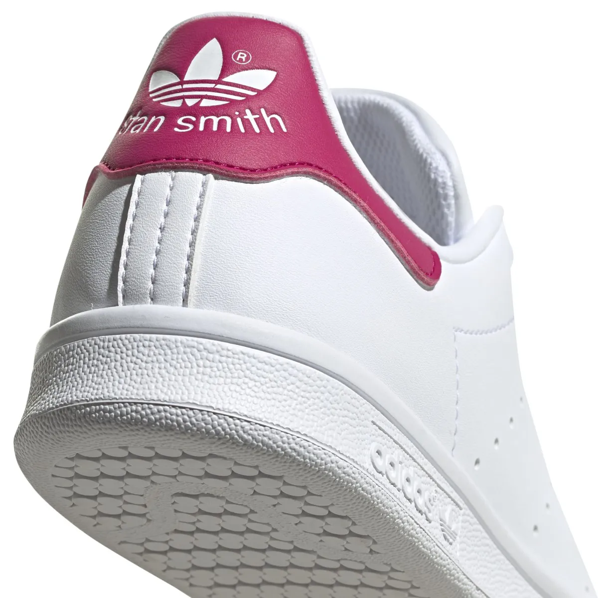 Kindermodell Stan Smith 'Weiß Knallrosa'