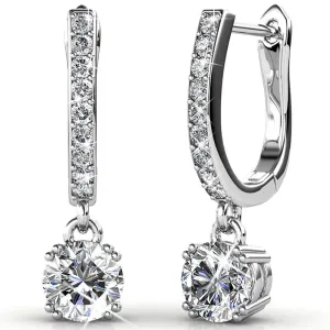 Krystal Couture Ohrringe Beatrix Eleganz Ohrringe | Klar