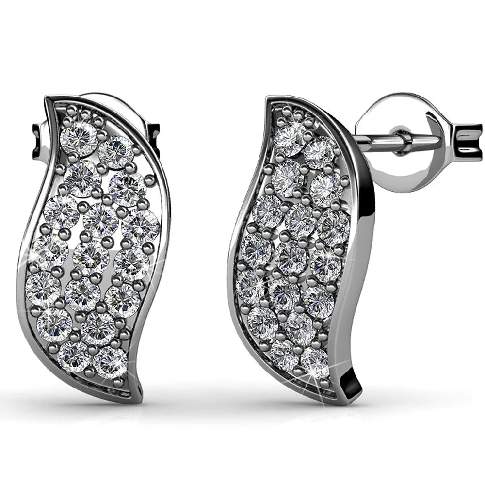 Krystal Couture Ohrringe Marcia Eleganz Ohrringe | Klar
