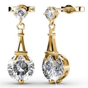 Krystal Couture Ohrringe Paris Pendelohrringe | Klar