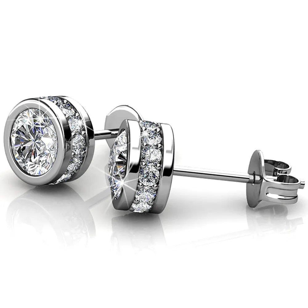 Krystal Couture Schmuck Acamar Stern Ohrringe | Klar