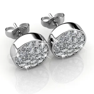 Krystal Couture Schmuck Angela Pave Ohrringe | Klar