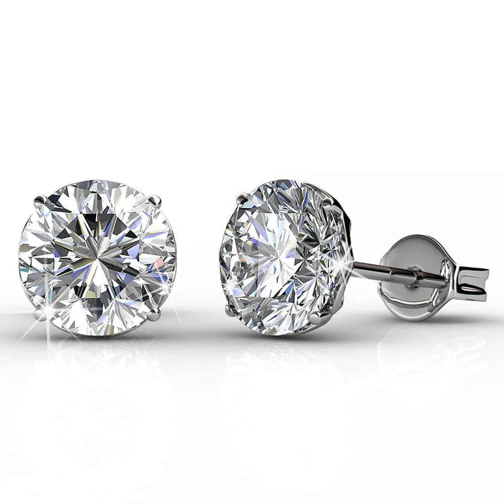Krystal Couture Schmuck Electra Stern Ohrringe | Klar