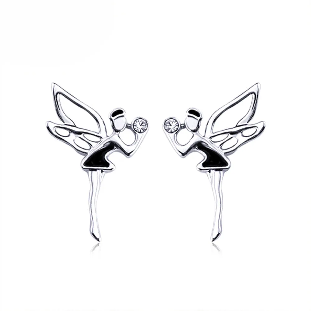 Krystal Couture Schmuck Feen-Ohrringe | Klar