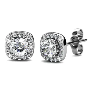 Krystal Couture Schmuck Maxima Lux Ohrringe | Klar