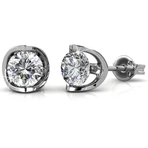 Krystal Couture Schmuck Mizar Stern Ohrringe | Klar