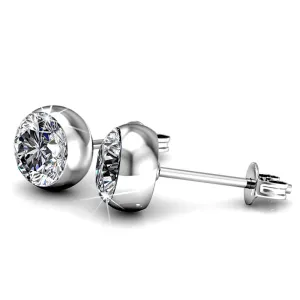 Krystal Couture Schmuck Prunkvolle Fassee Ohrringe | Klar