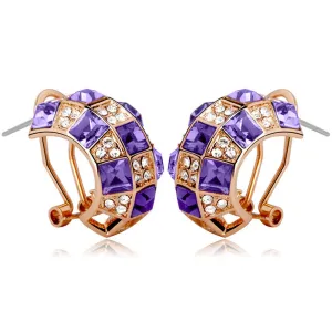 Krystal Couture Schmuck Regenbogen-Königin Ohrringe | Frühling