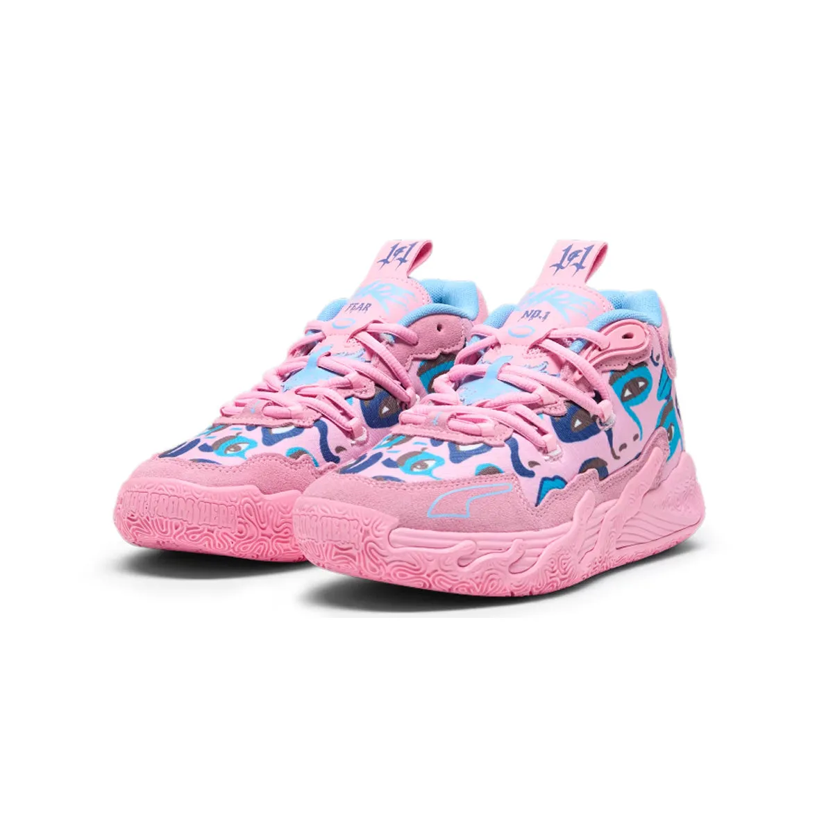   LaMelo Ball   KidSuper Kids MB.03 'Rosa Flieder'
