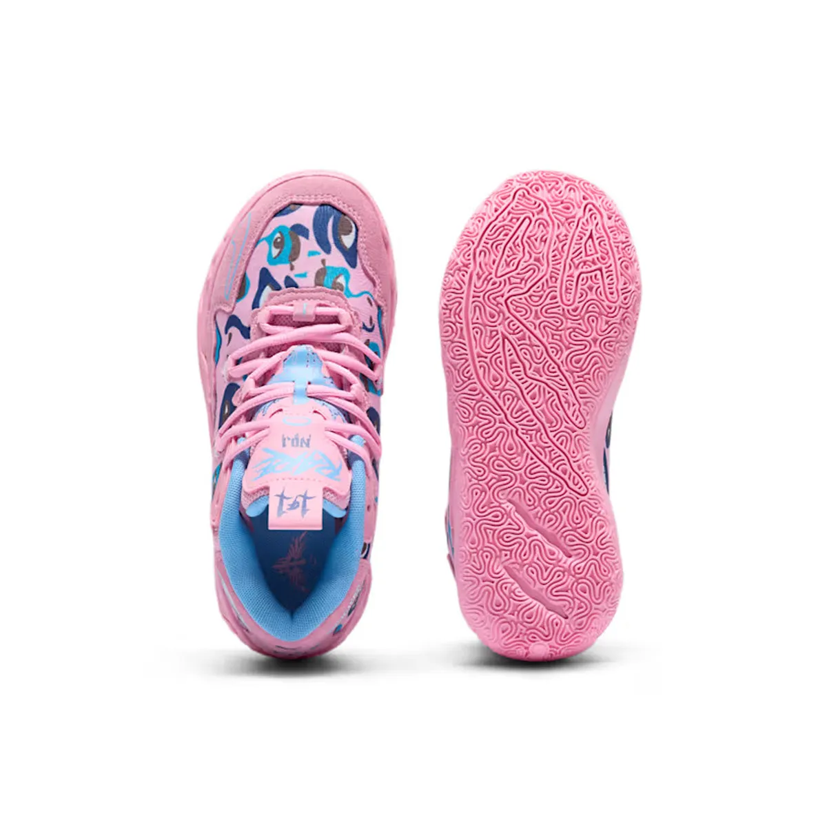  LaMelo Ball   KidSuper Kids MB.03 'Rosa Flieder'