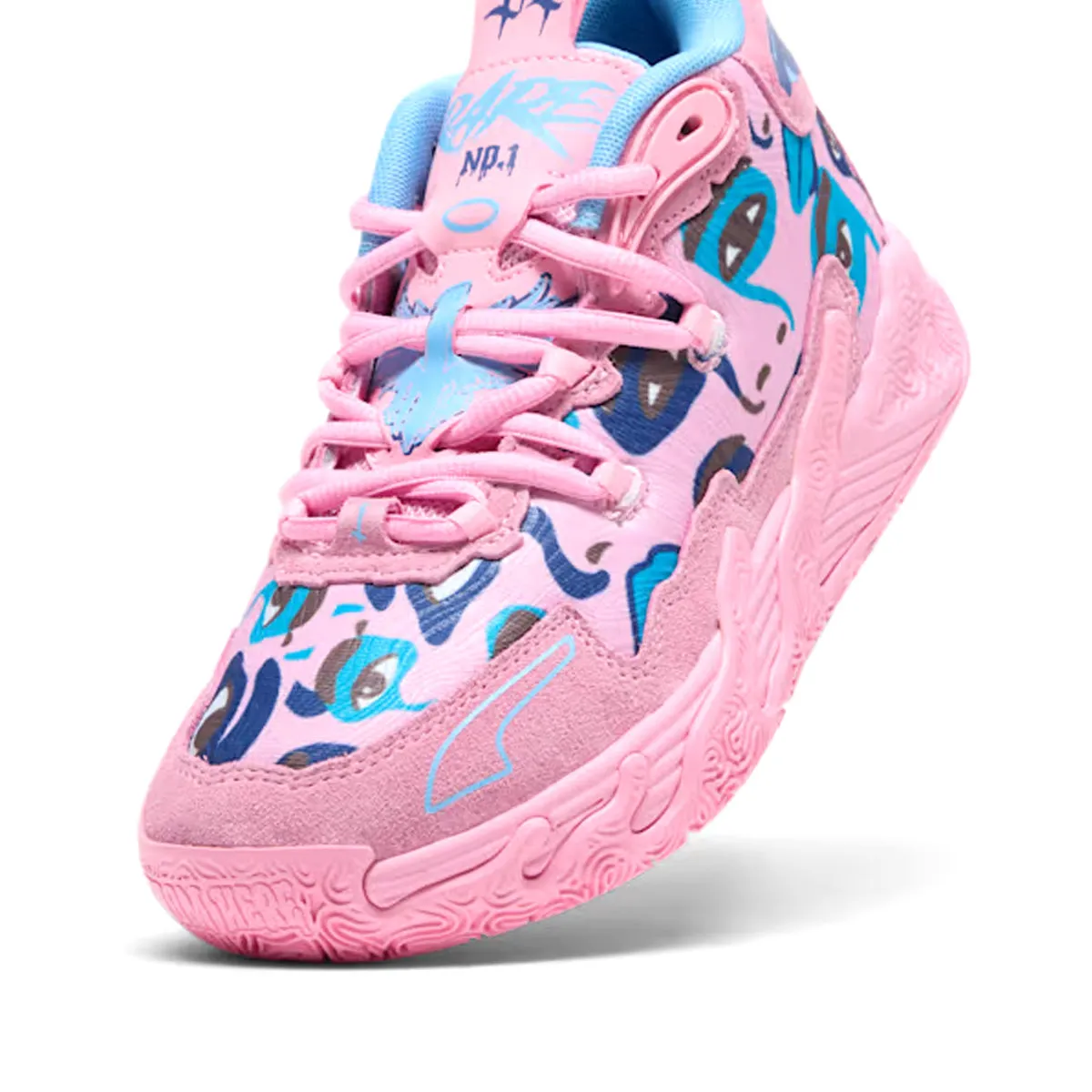  LaMelo Ball   KidSuper Kids MB.03 'Rosa Flieder'