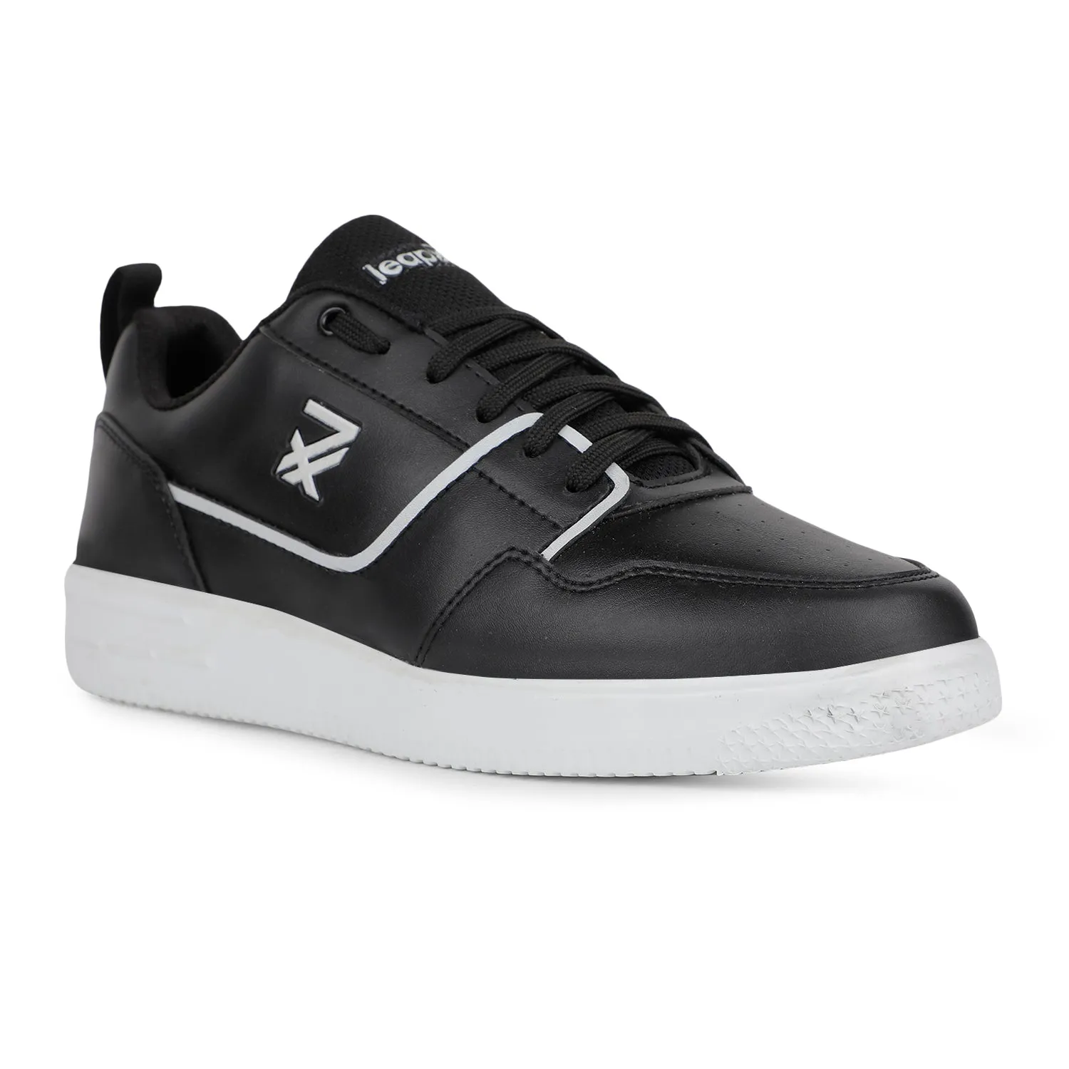 Leap7x Freizeit-Sneaker in Schwarz für Herren SNOOKIS-2E von Liberty