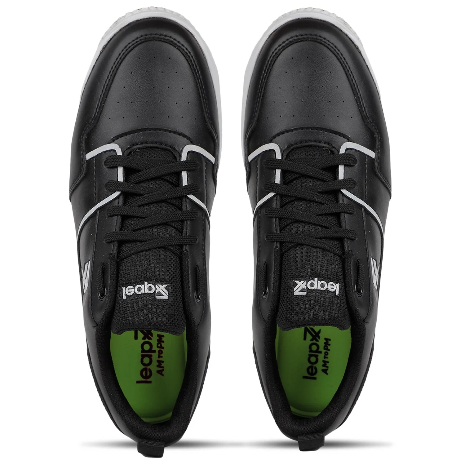 Leap7x Freizeit-Sneaker in Schwarz für Herren SNOOKIS-2E von Liberty