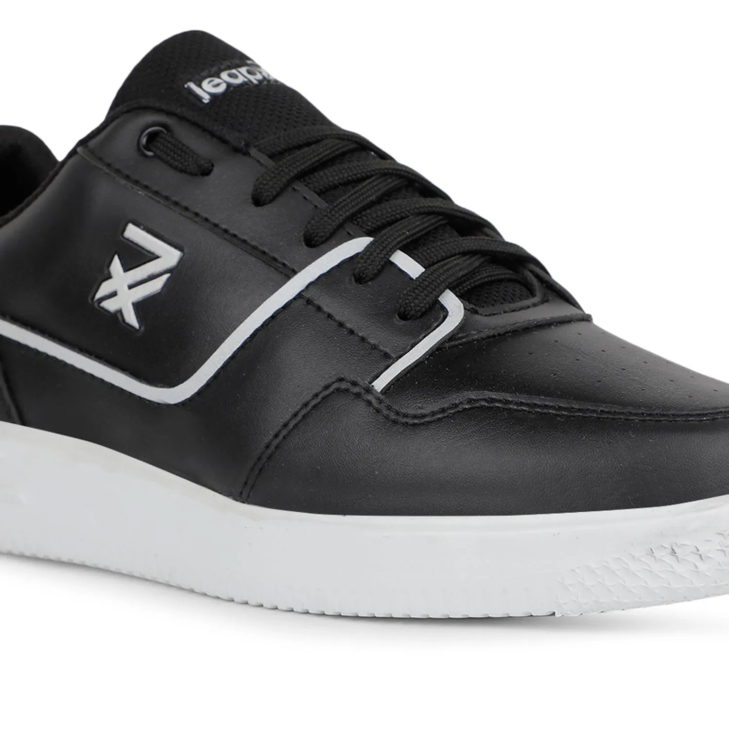 Leap7x Freizeit-Sneaker in Schwarz für Herren SNOOKIS-2E von Liberty