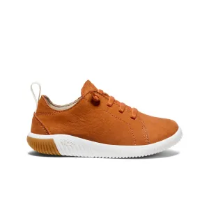 KNX Ledersneaker für Kleinkinder | Gold Flame/Sternenweiß