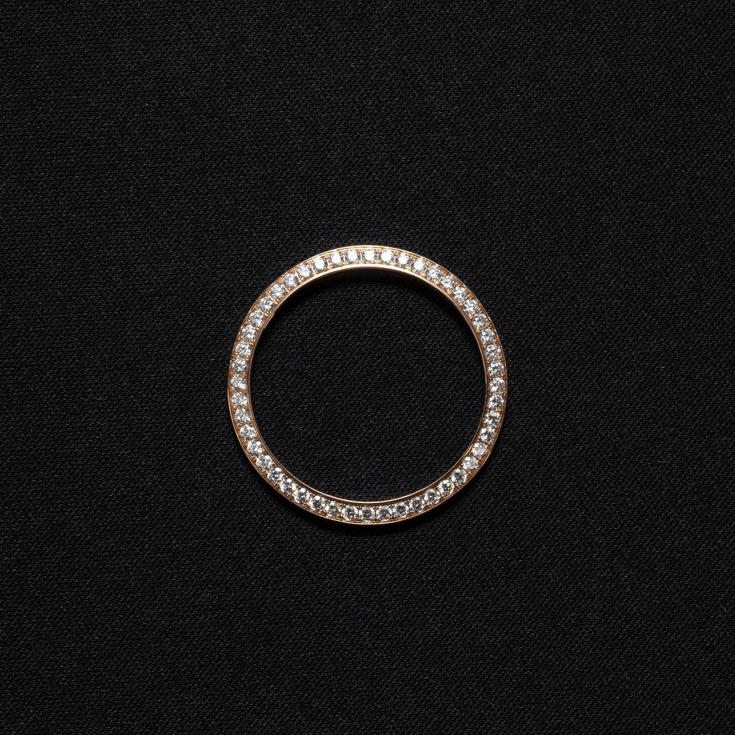 Lünette für Rolex Datejust 31 750 Rosegold 48 Brill. 1,02 TW/VSi