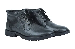 Herren Leder Casual Boots Schuh 38013