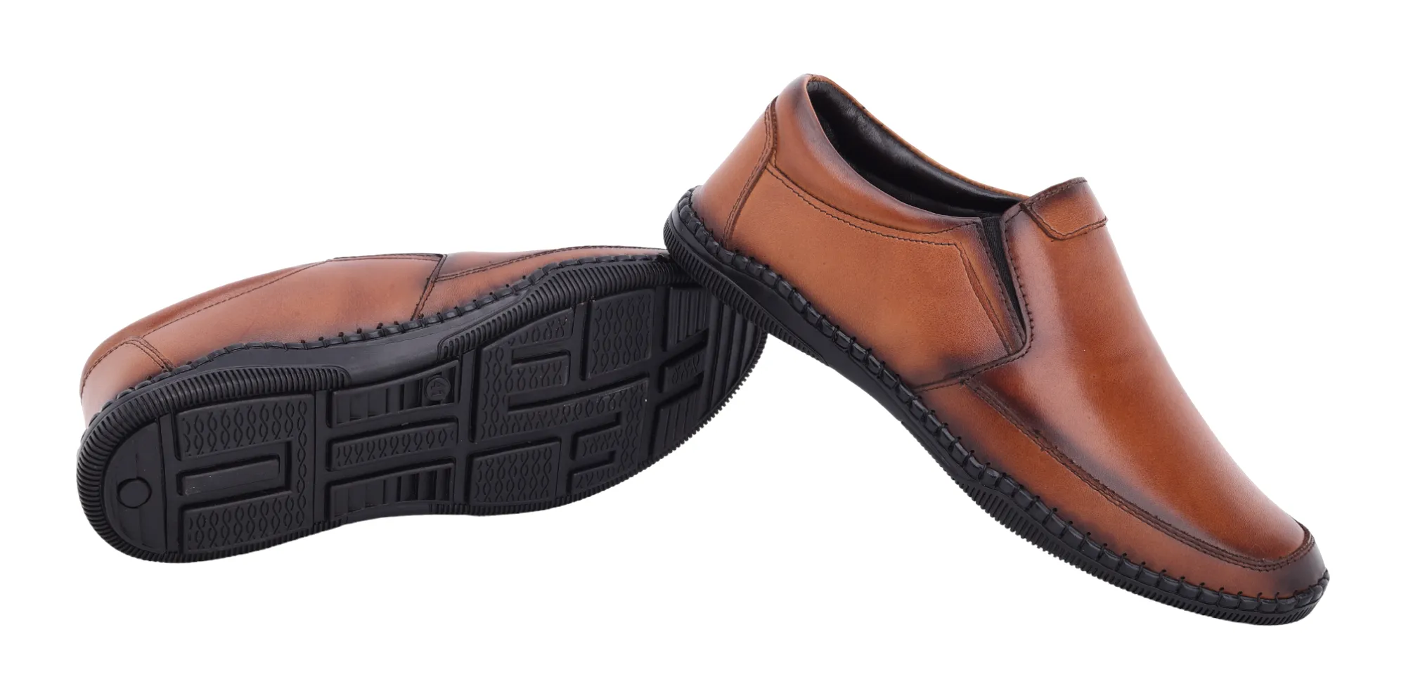 Herren Leder Freizeitschuhe 996528