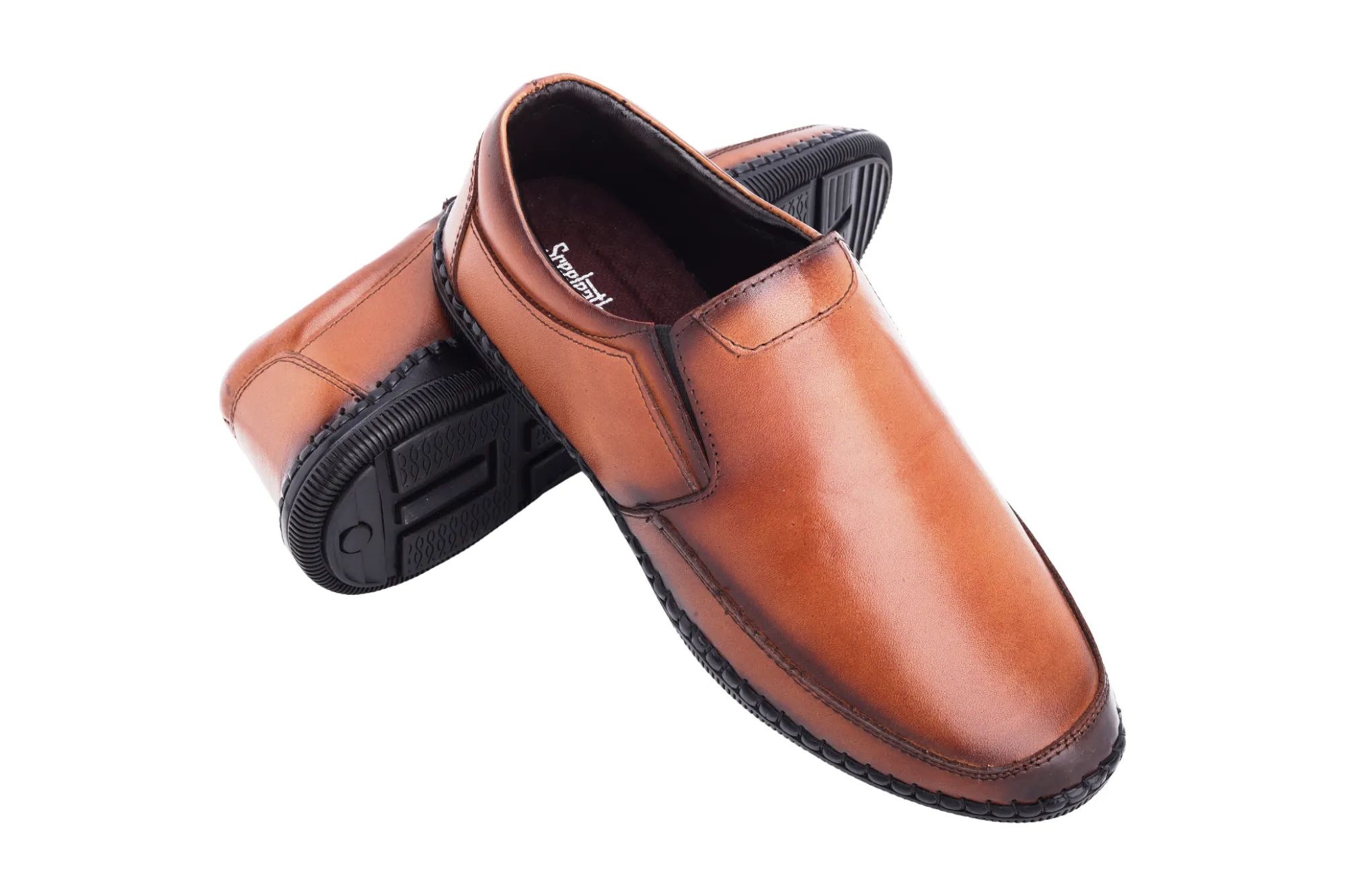 Herren Leder Freizeitschuhe 996528
