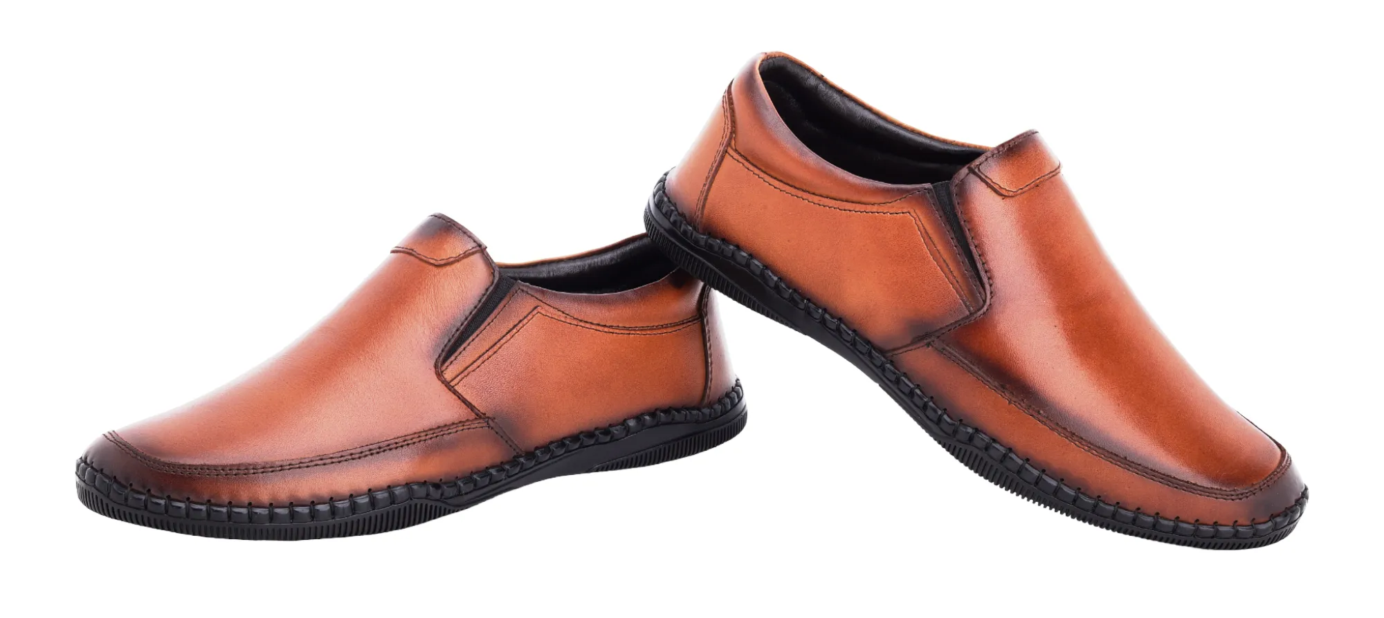 Herren Leder Freizeitschuhe 996528