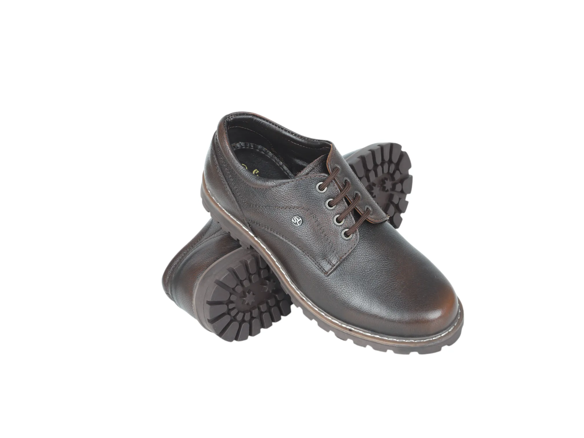 Herren Leder Freizeitschuhe 998233