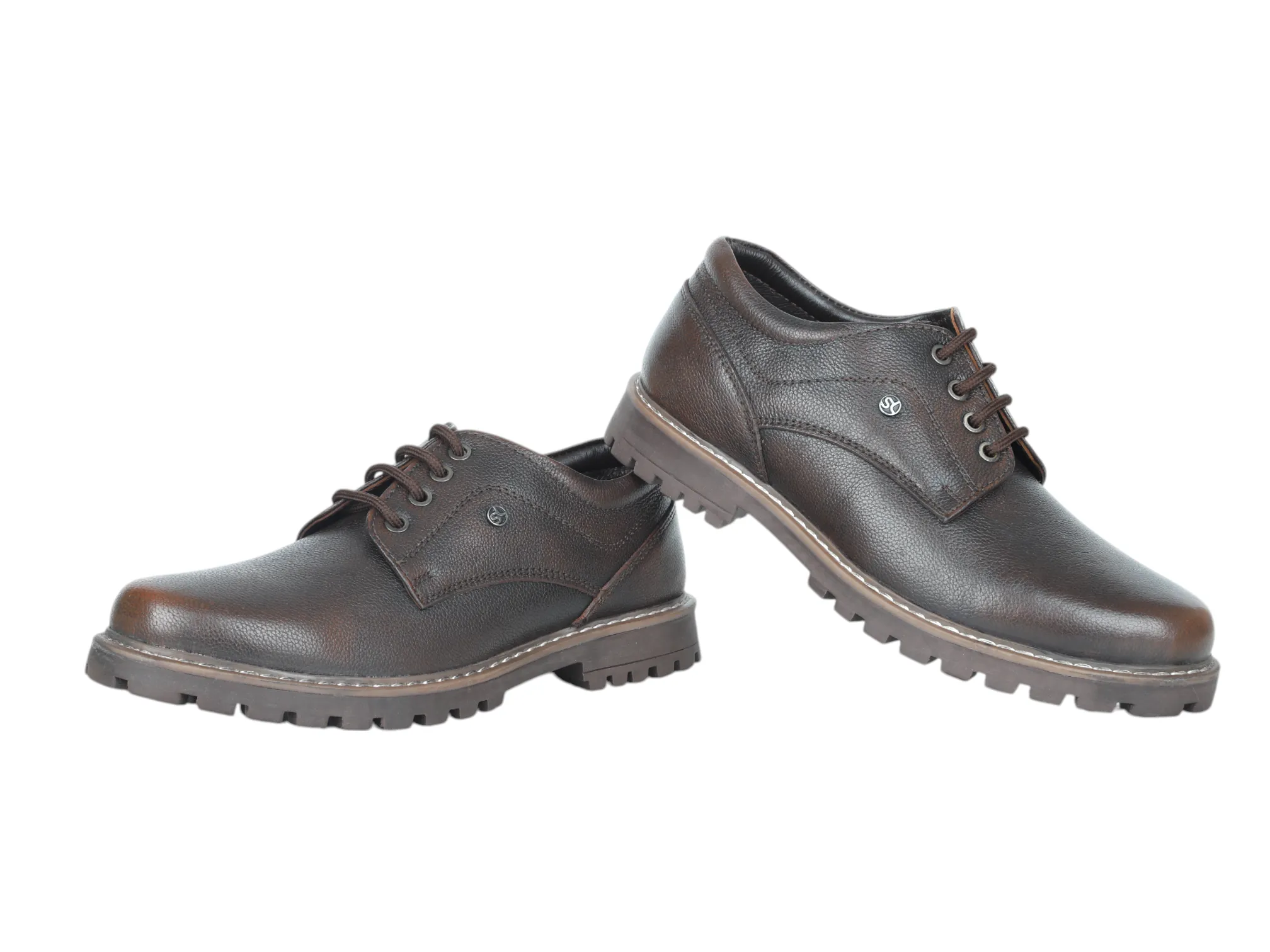 Herren Leder Freizeitschuhe 998233