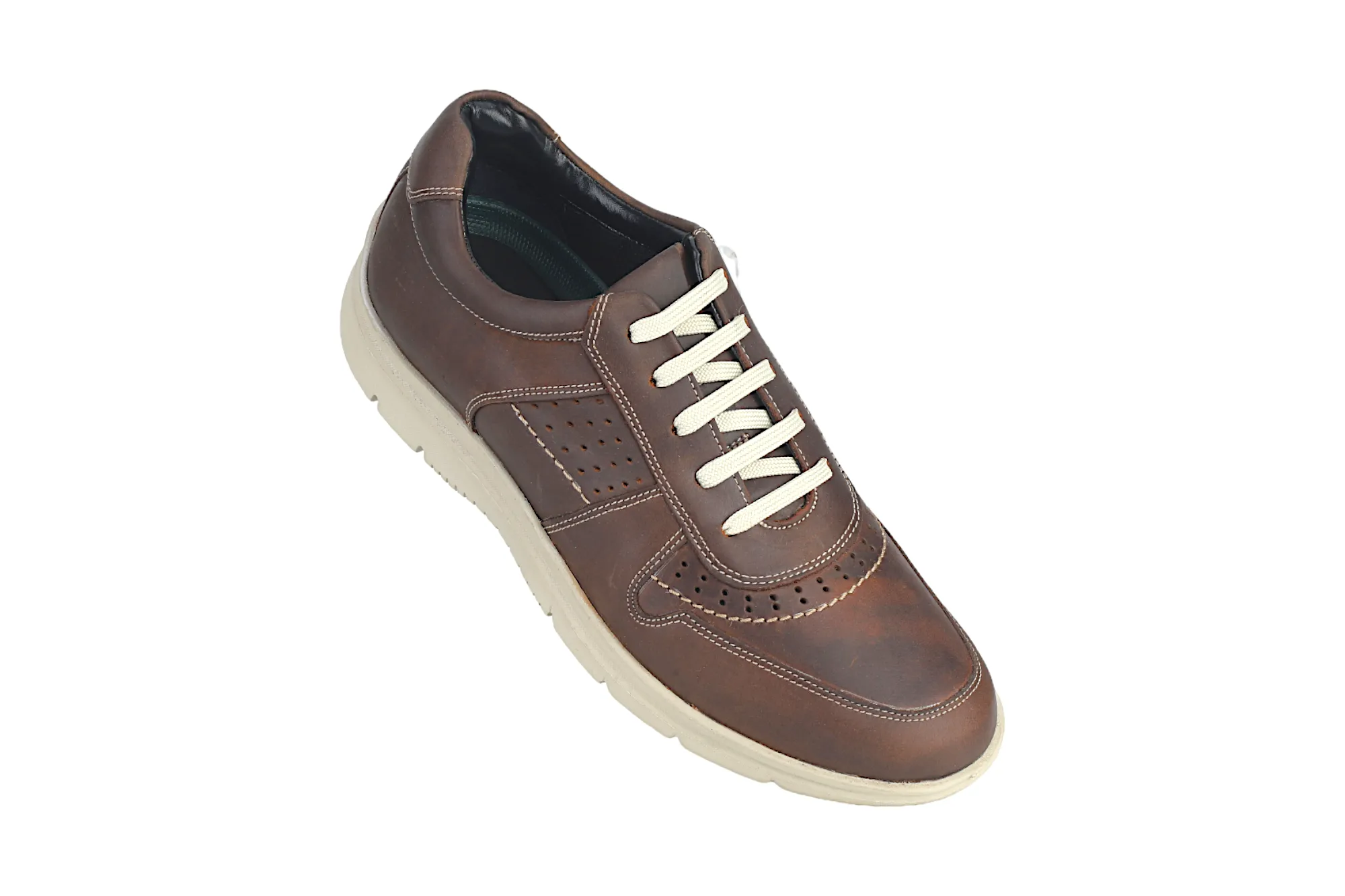Herren Premium Freizeit-Lederschuh 915608